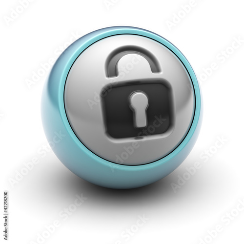 Illustration: lock lock