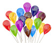 Balloons of different color