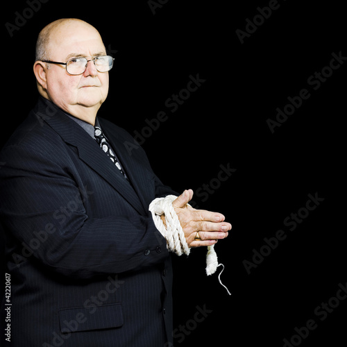 Photo: Business stress breaking point Business stress breaking point
