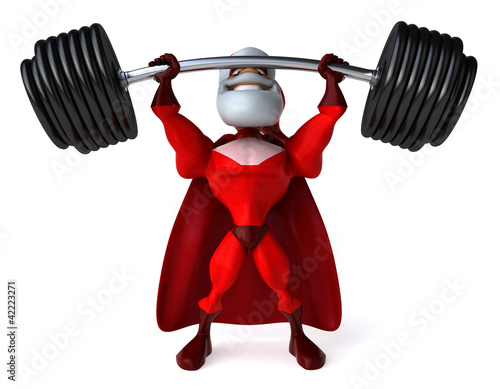 Illustration: Super Santa Super Santa