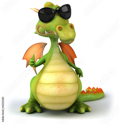 Illustration: Cool dragon Cool dragon
