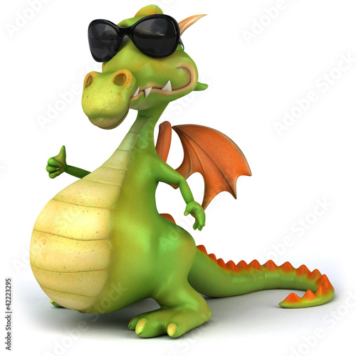 Illustration: Cool dragon Cool dragon