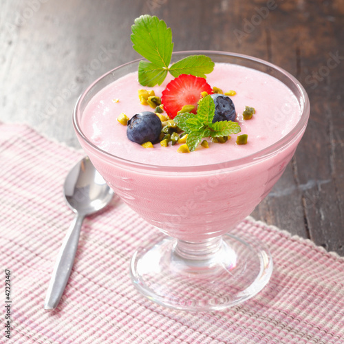 Foto: Strawberry Cream Dessert Strawberry Cream Dessert
