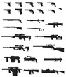 big weapons silhouette pack