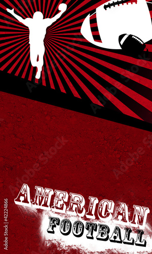 Illustration: american football american football