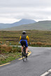 Cycliste au Connemara