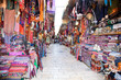 Souq in the Old part of Jerusalem, Israel.