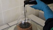 Testing of petroleum in the chemical laboratory