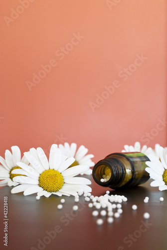 Photo: Homöopathische Kamillenglobuli Homöopathische Kamillenglobuli