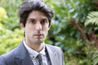 Portrait of serious businessman