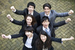 Successful multi ethnic business group