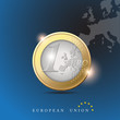 European union - euro coin