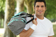 Man Going To The Gym