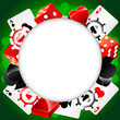 Roulette Vector Casino Background