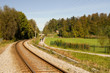 Gleis Gleisbett Strecke Bahnstrecke Bahn Schienen