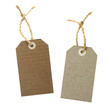 Etiquettes "recyclables" avec oeillet