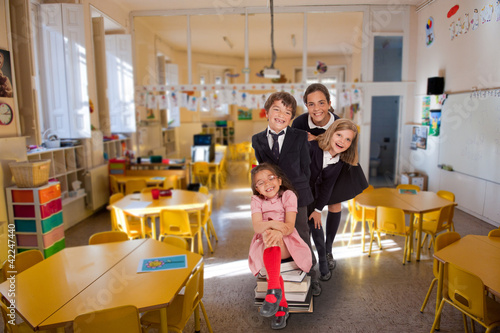 Photo: Fun in the classroom Fun in the classroom