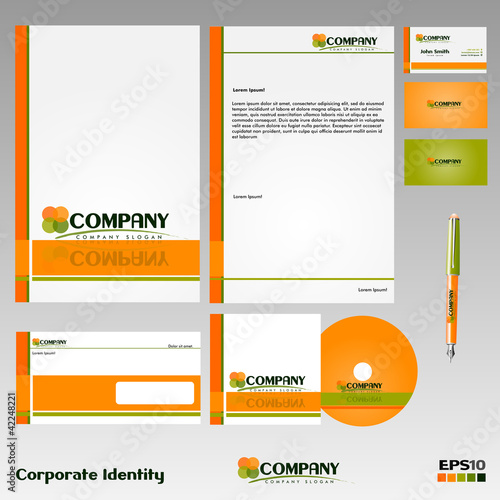 Illustration: corporate identity corporate identity