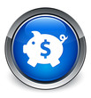 Piggy bank icon