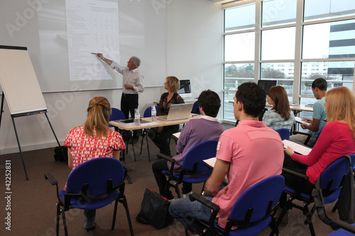 Photo: Class presentation Class presentation