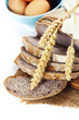 Freshly baked  bread