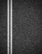 Asphalt road top view background