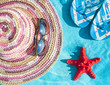 Beach accessories - Summer concept