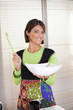 Photo: Woman preparing food at the kitchen Woman preparing food at the kitchen