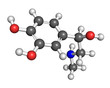 Adrenaline molecule