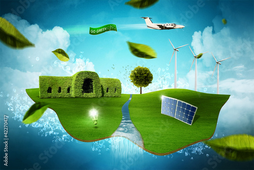 Ilustración: Green Island Green Island