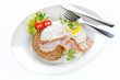 Spiegelei mit Bauchfleisch
