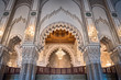 Hassan II Mosque interior arc Casablanca Morocco