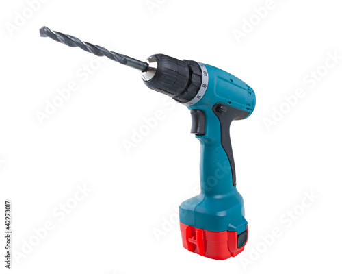 Foto: Bohrmaschine_Freisteller_blau Bohrmaschine_Freisteller_blau