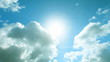 Sunny sky time lapse