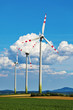 Windrad eines Wind Kraftwerkes für Strom