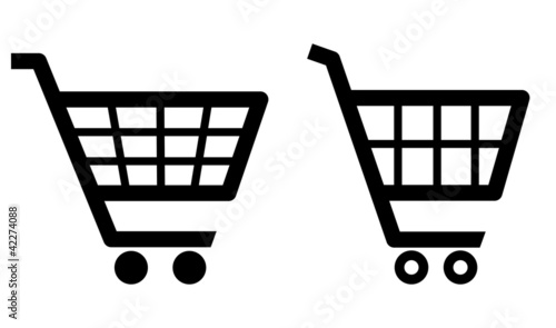 Vector: Vector shopping carts Vector shopping carts