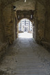 Old fortress entrance color image