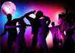 Vector: Party Background with disco ball. Vector Illustration Party Background with disco ball. Vector Illustration