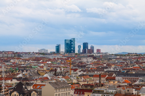 Photo: Panorama of the Vienna, Austria. Panorama of the Vienna, Austria.