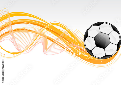 Vektor: abstract football wave background abstract football wave background