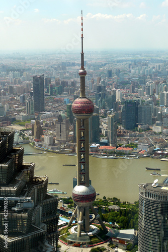 Photo: Oriental Pearl Tower Oriental Pearl Tower