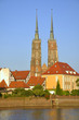 Ostrow Tumski in Wroclaw. Poland