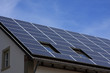 Solaranlage auf einem Dach