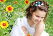 Cute little girl portrait