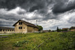 old abandoned railway station