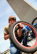 repair bicycle