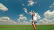 Video: DOLLY: Sexy Young Woman In A Field DOLLY: Sexy Young Woman In A Field