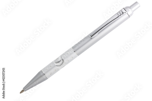 Photo: pen isolated on white background with clipping path pen isolated on white background with clipping path