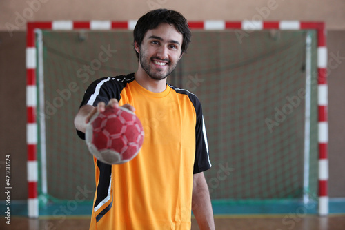 Photo: player holding ball player holding ball