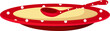 A plate of soup with spoon